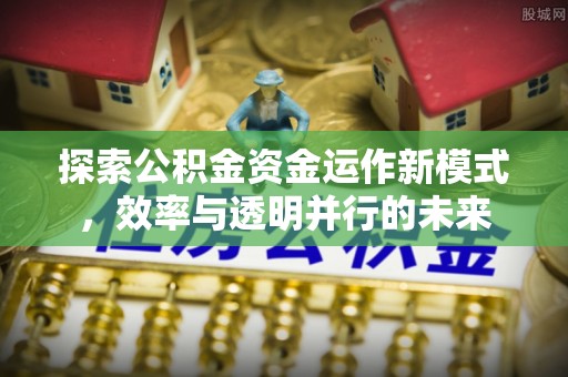 昌都探索公积金资金运作新模式，效率与透明并行的未来