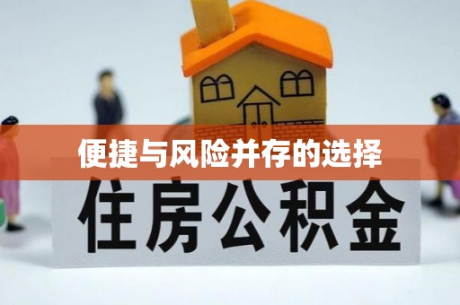 昌都便捷与风险并存的选择